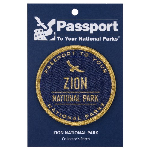 Zion Passport Patch Shop Americas National Parks